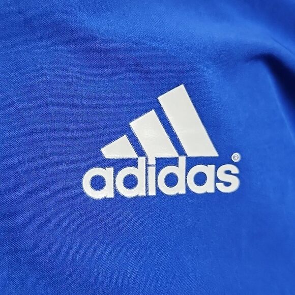 5/$55 Adidas short sleeve quarter zip warm up jacket, US size S - Picture 4 of 8